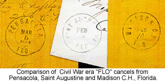 Comparison of FLO postmarks